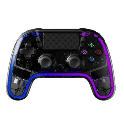 Porodo gaming crystal shell ps4 controller _ black